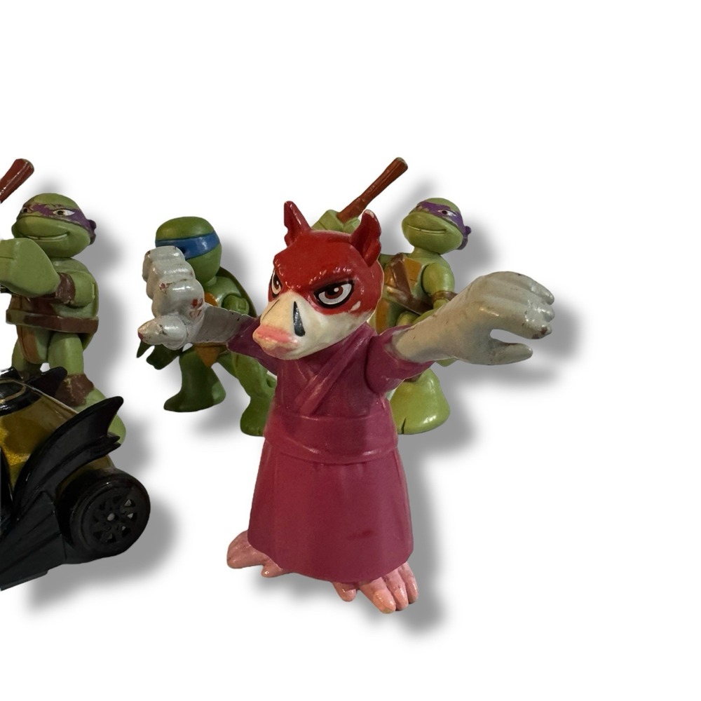 TMNT Teenage Mutant Ninja Turtles MINI Figures 2.5" Lot Of 7‎ - Picture 8 of 12